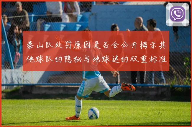 泰山队处罚原因是否会公开揭示其他球队的隐秘与地球迷的双重标准